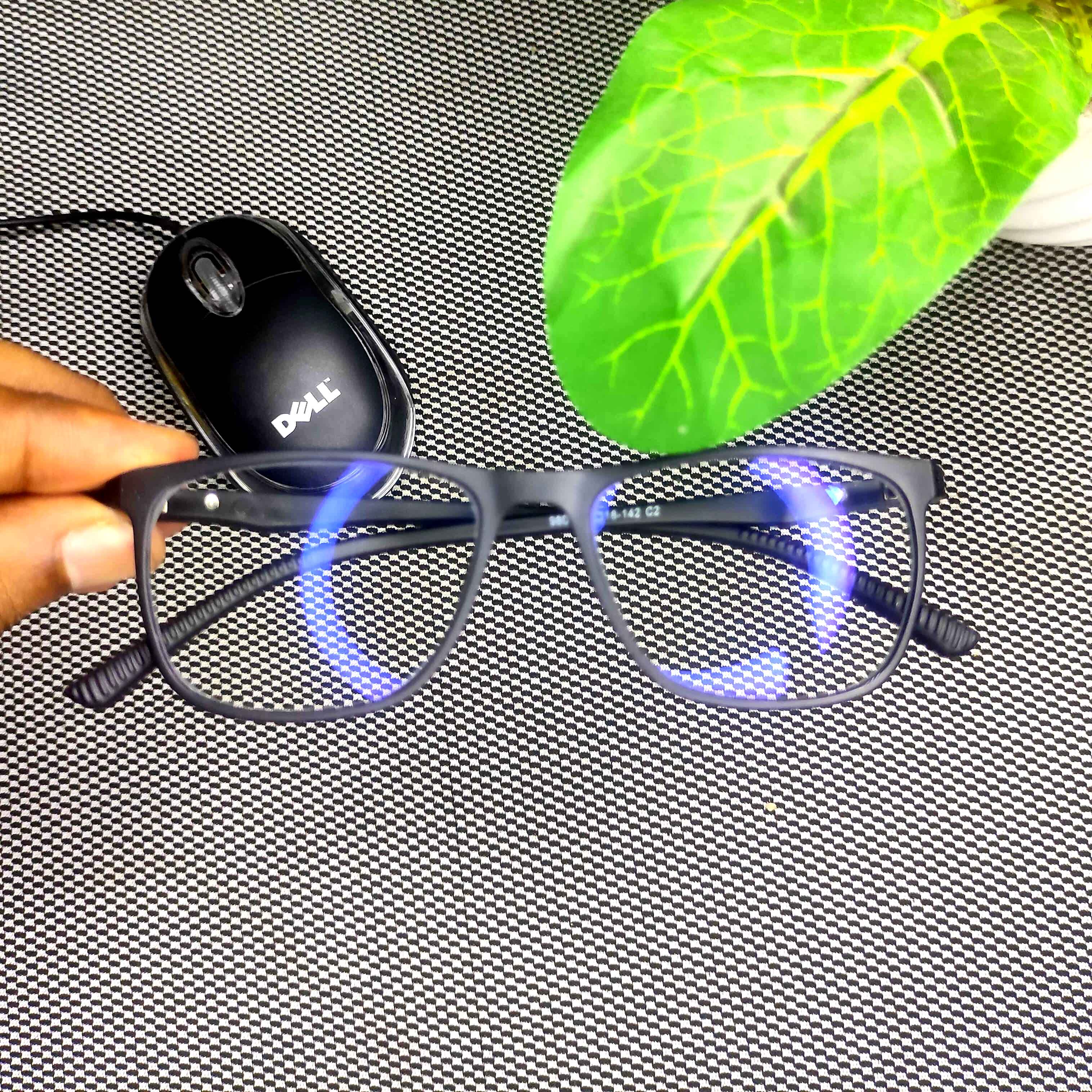 Original 420 UV Protect Blue cut Glass full Package With Chain Cover